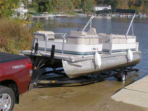 How to Unload and Load Your Pontoon Boat on the Boat Trailer