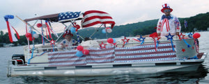 Patriotic Pontooning | Pontoon Depot July 4th, 2018