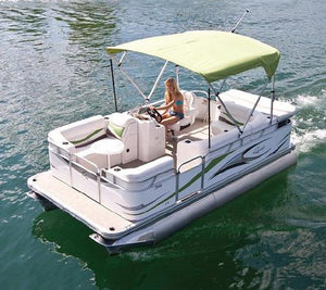 Electric Pontoon Boats: Different Engines, Same Flooring Needs