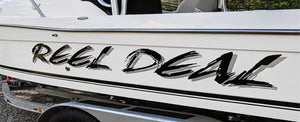 Totally Cool Boat Lettering. Do It Yourself Lettering.