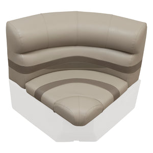 Wise Premier Pontoon Series, 28" Radius Corner Cushion ONLY