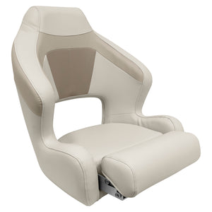 Wise Premier Pontoon Series, XL Bucket Seat w/ Flip Up Bolster