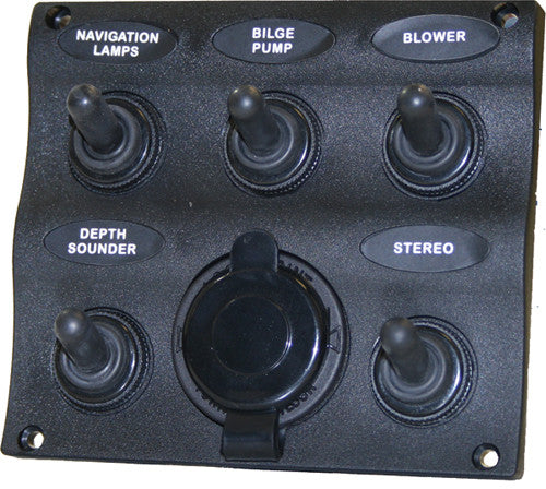 Marine Splash Proof Switch Panel