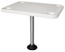 Wise Square Pontoon Table with Cupholders - Pontoon Depot